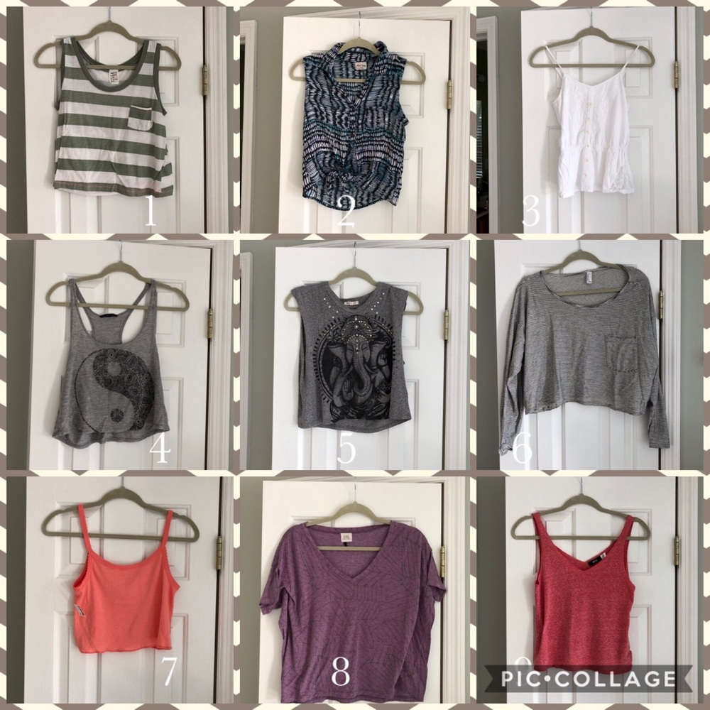 $2 Urban Outfitters, AA, Pacsun Tops